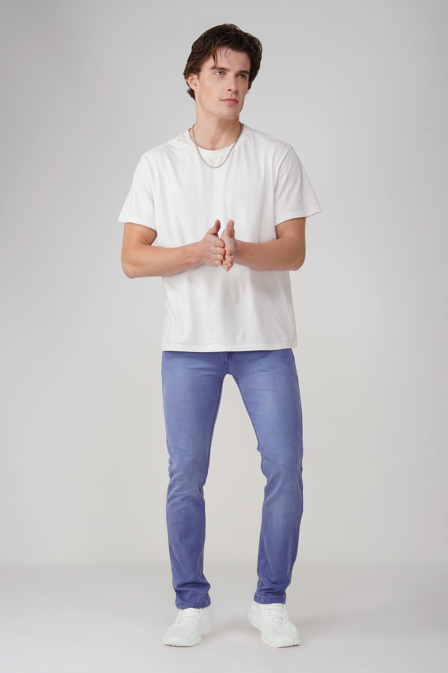 Calm Blue Comfort Fit Denim