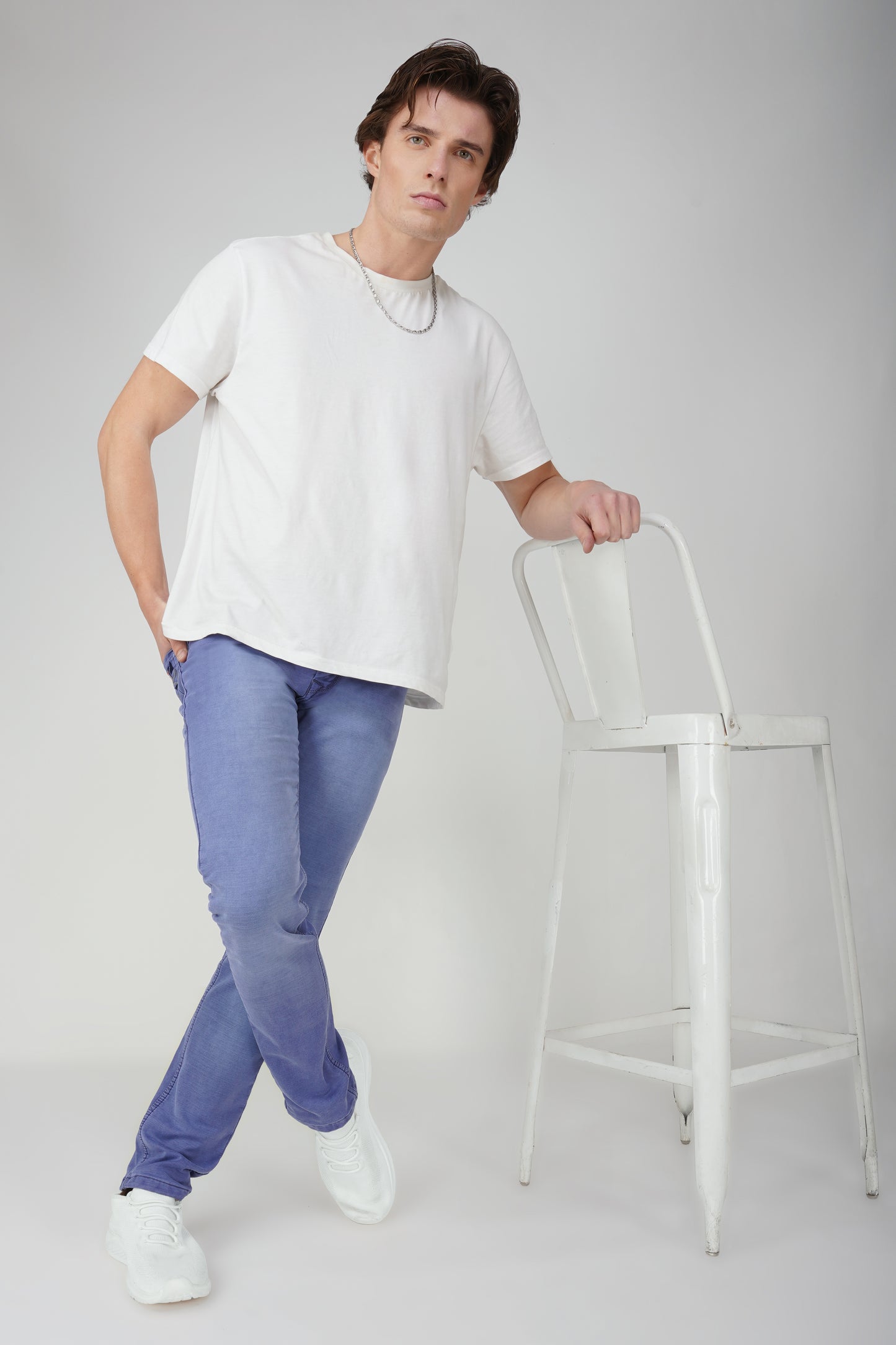 Calm Blue Comfort Fit Denim