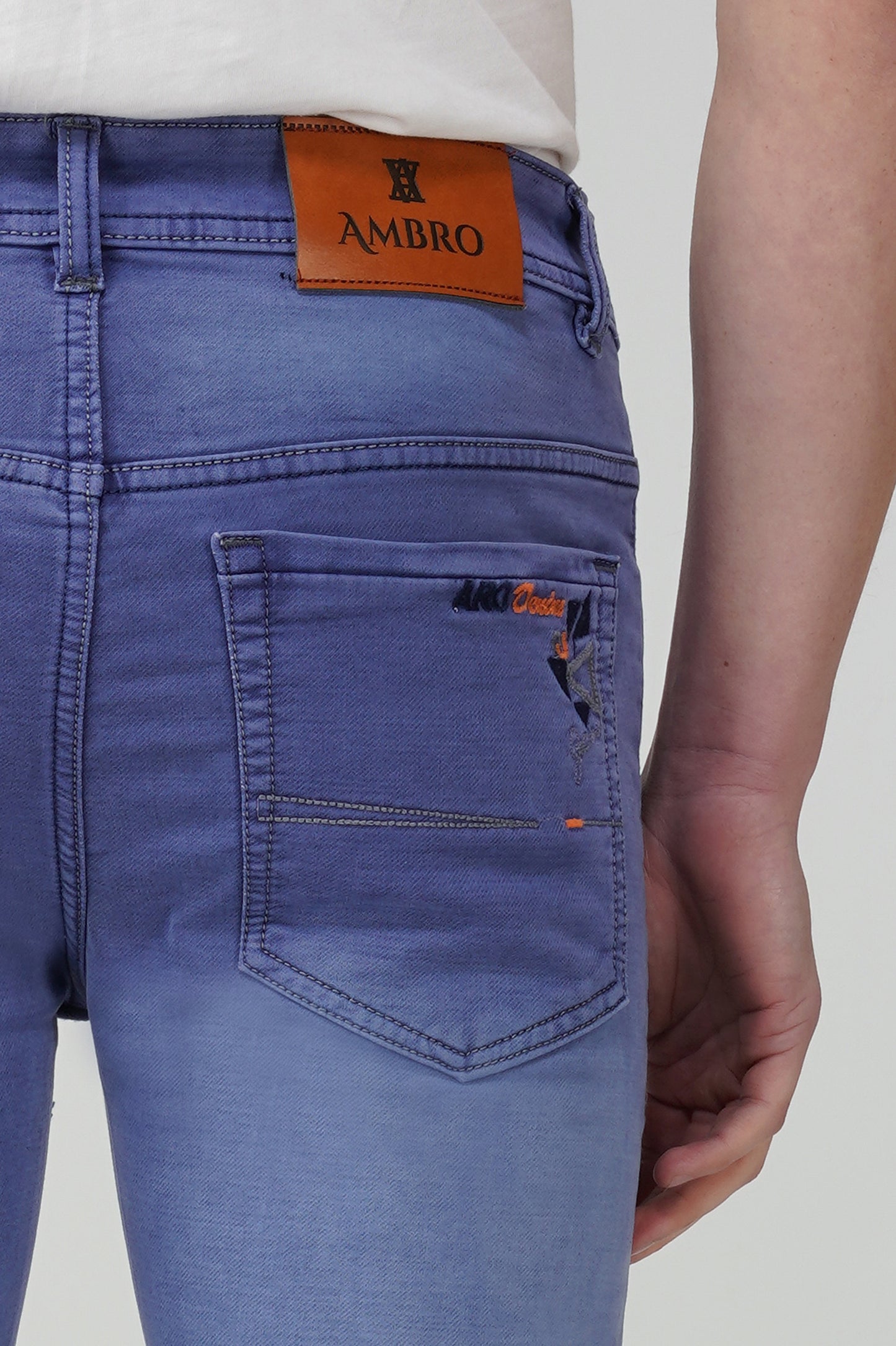 Calm Blue Comfort Fit Denim