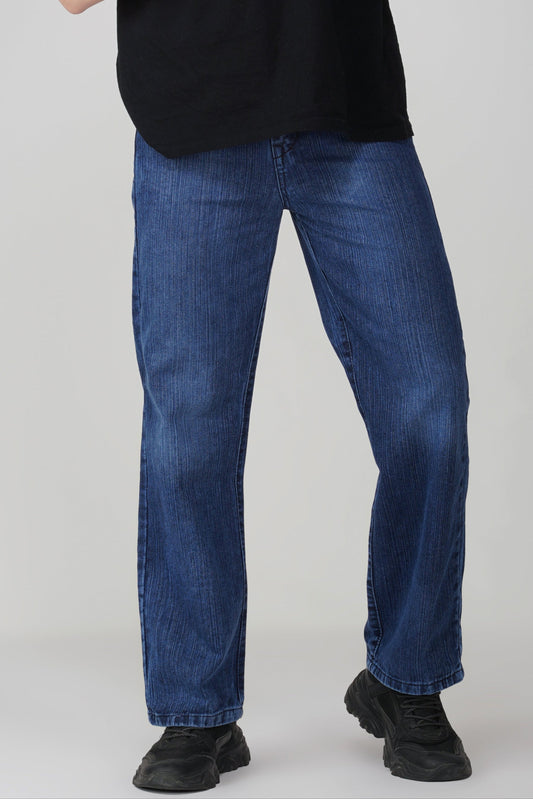 Dark Blue Baggy Jeans