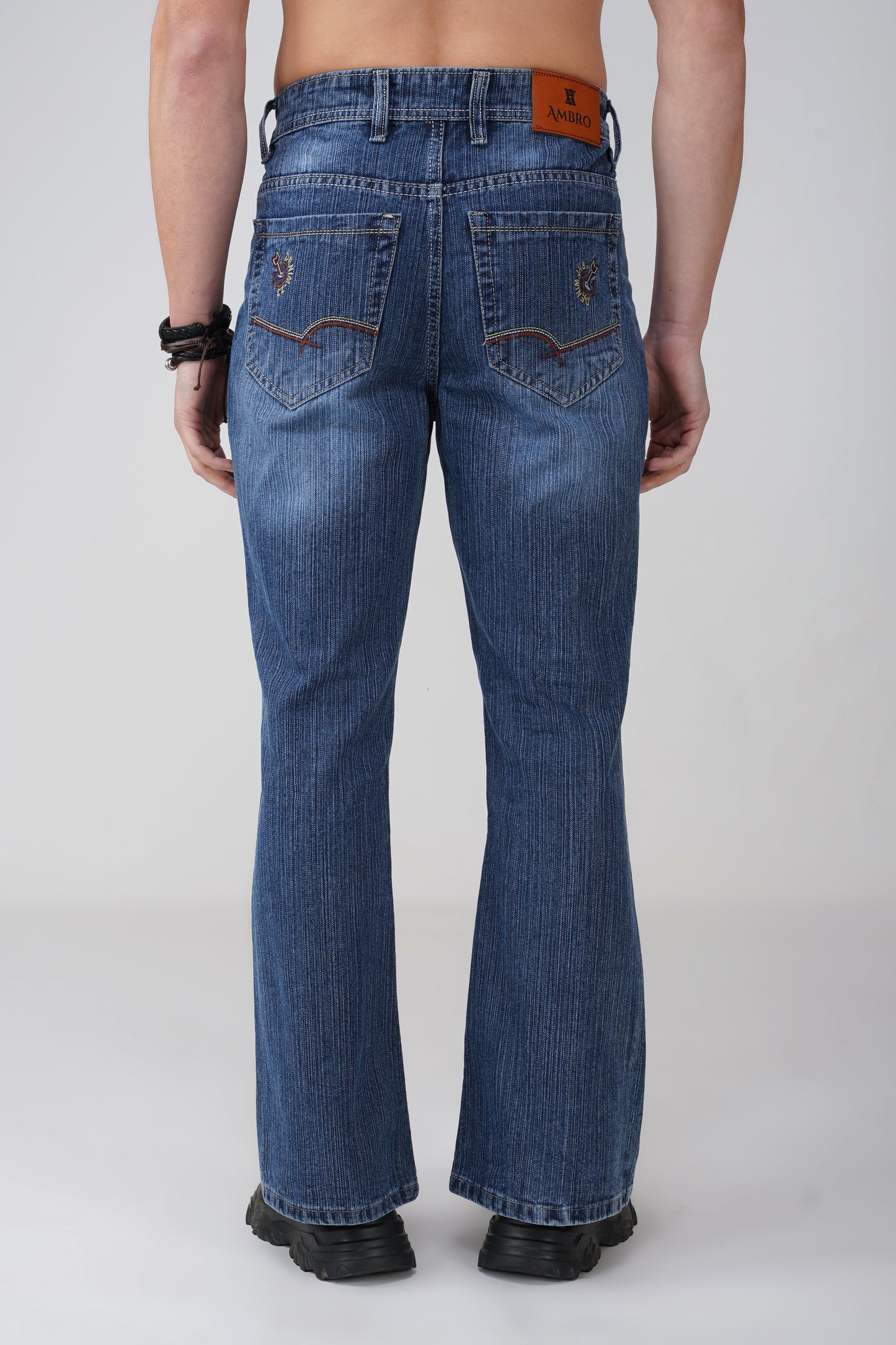 Light Blue Bootcut Jeans
