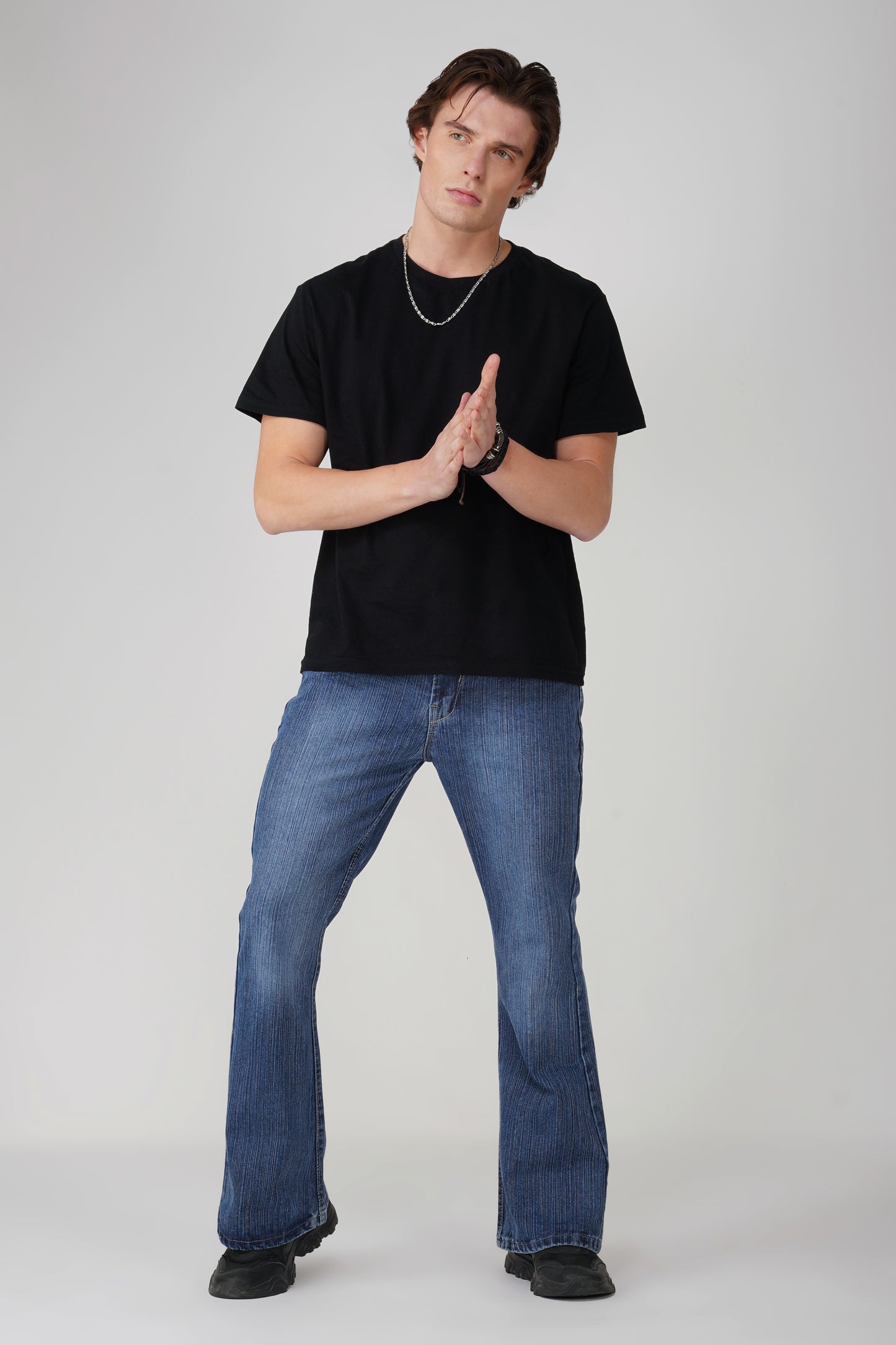 Light Blue Bootcut Jeans