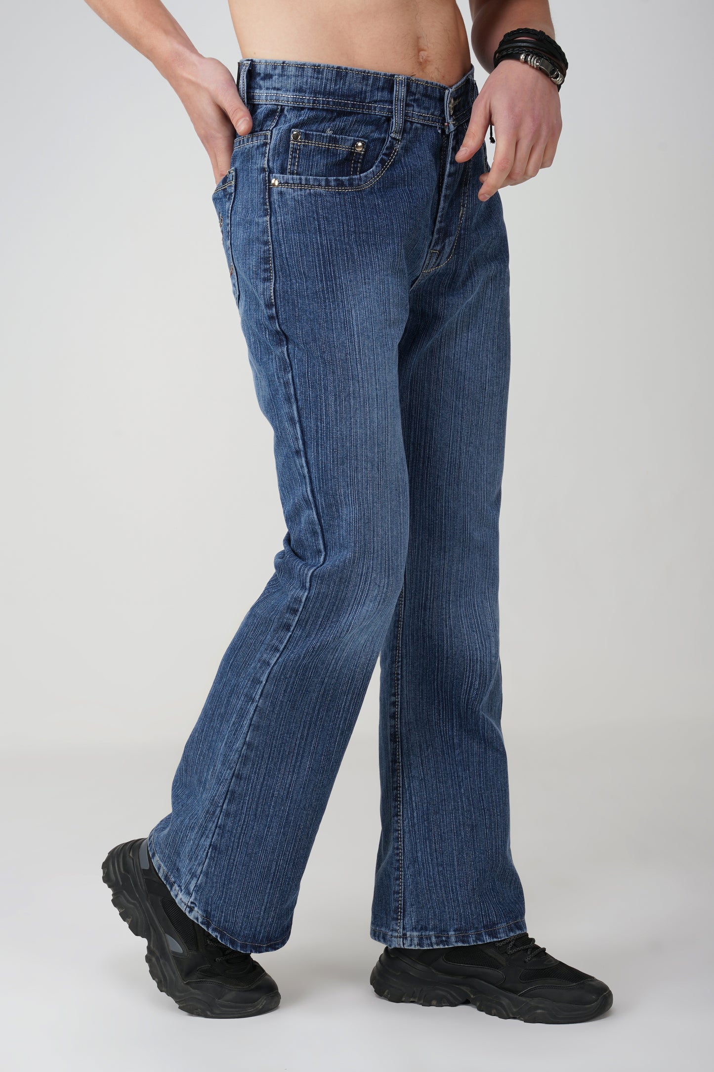 Light Blue Bootcut Jeans