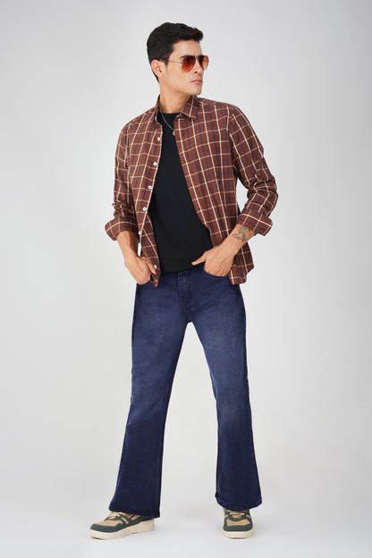 Royal Blue Bootcut Jeans