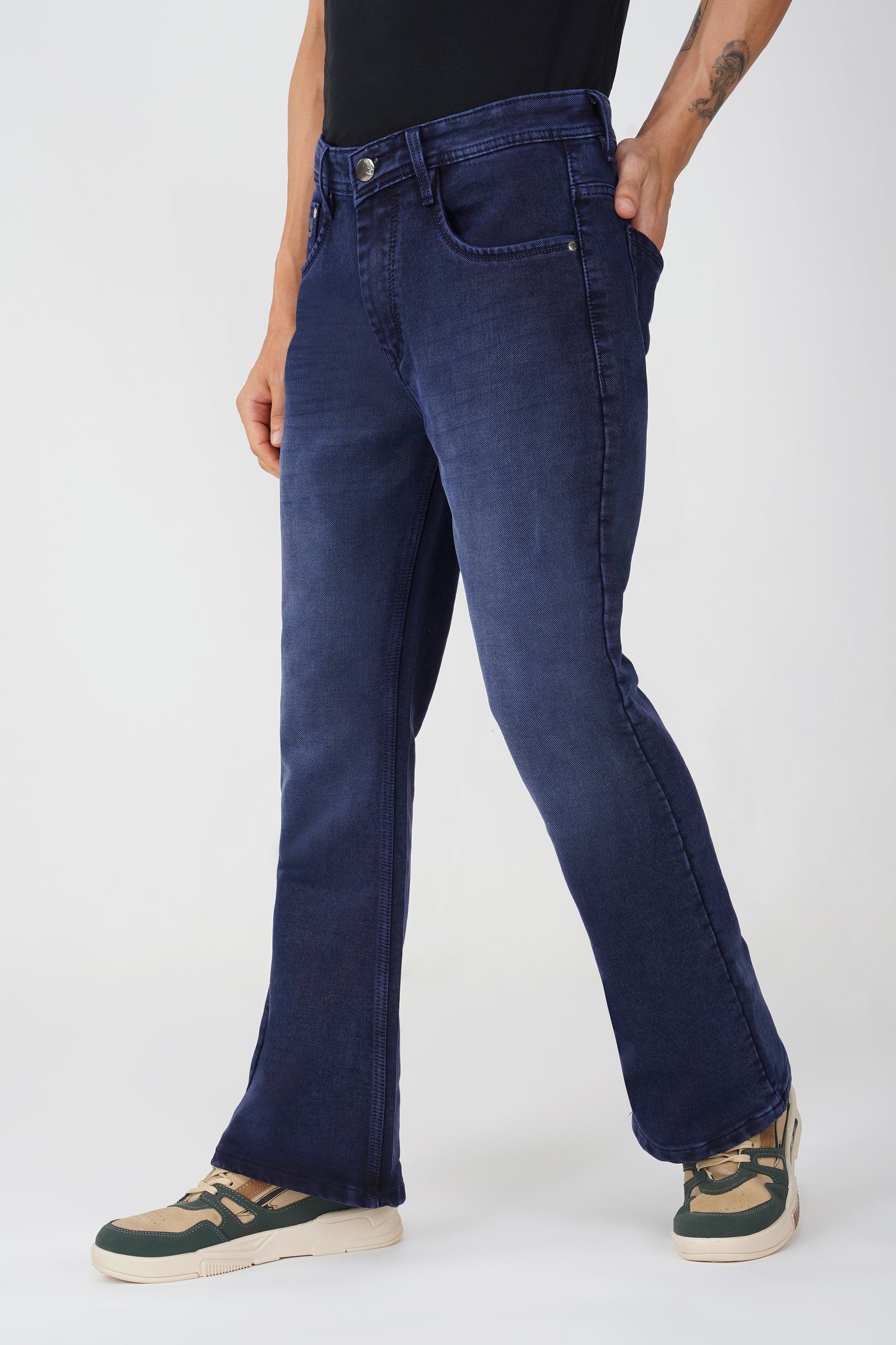 Royal Blue Bootcut Jeans