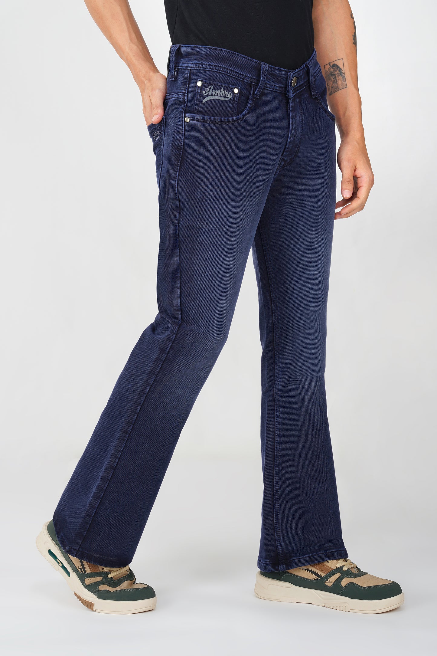 Royal Blue Bootcut Jeans