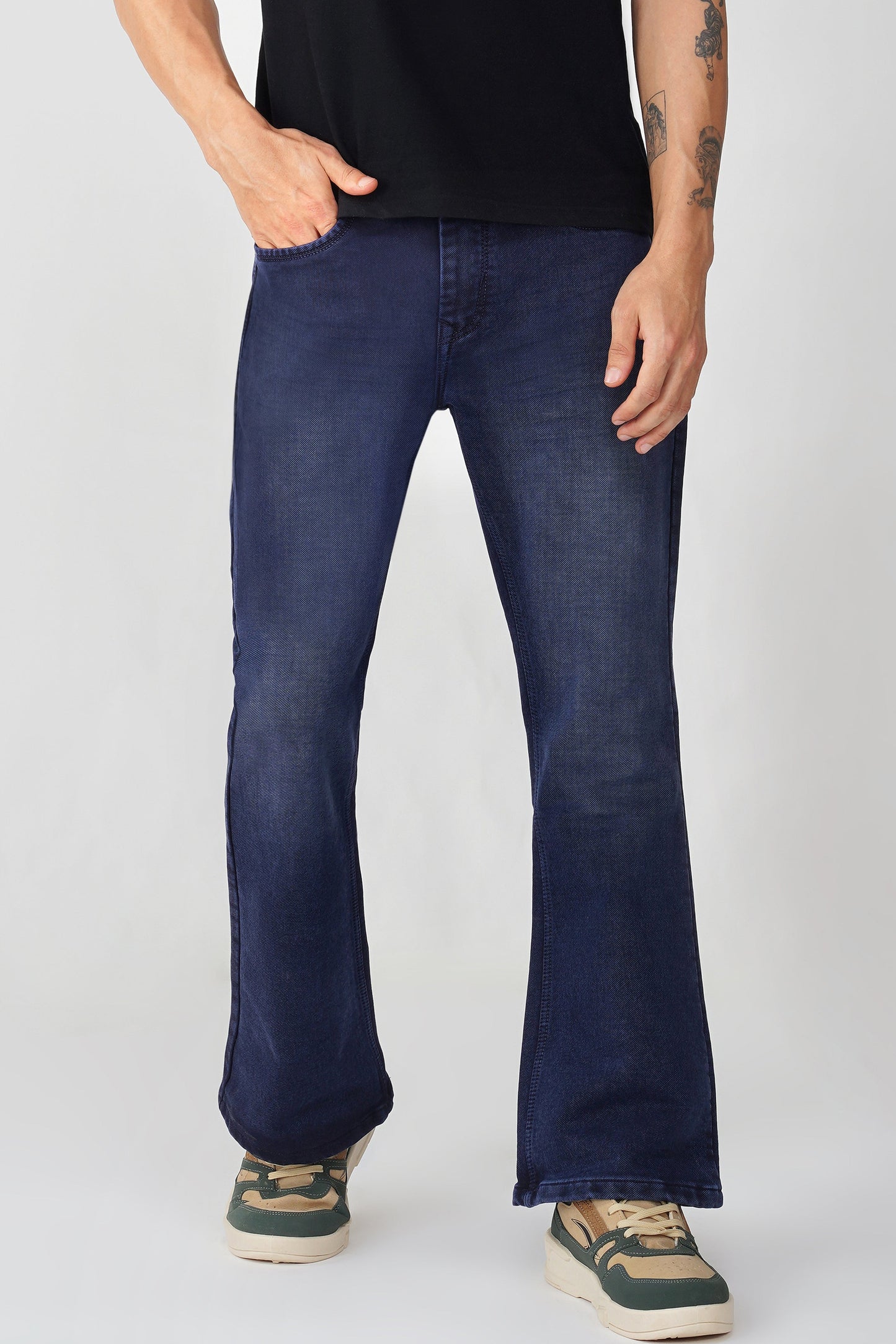Royal Blue Bootcut Jeans