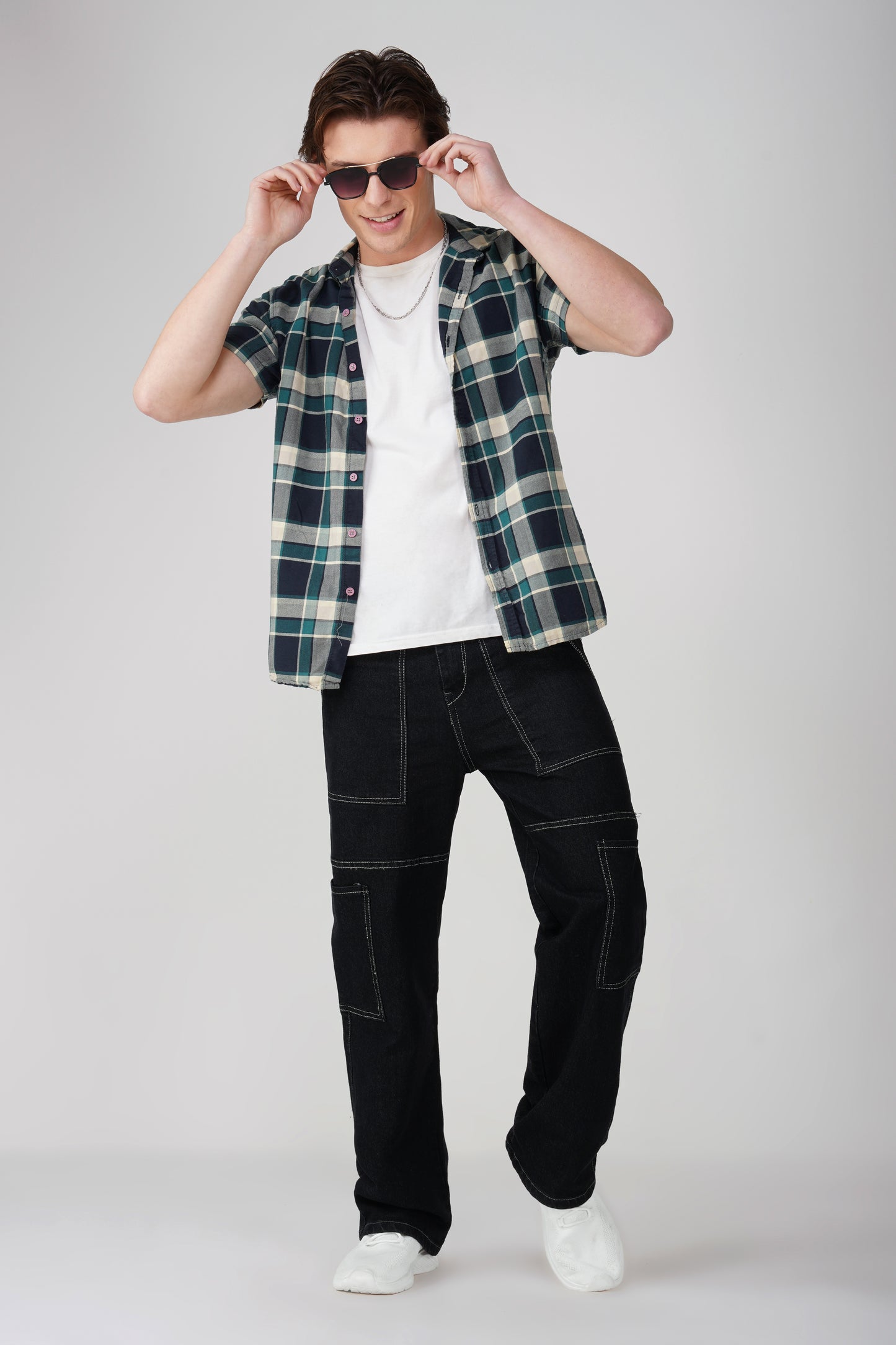 Z-Black Men Denim Cargo