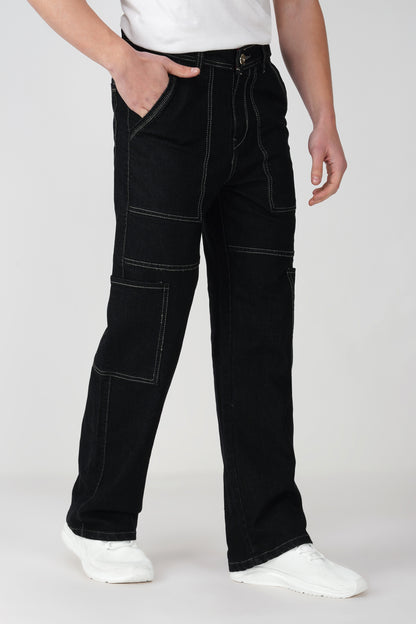 Z-Black Men Denim Cargo