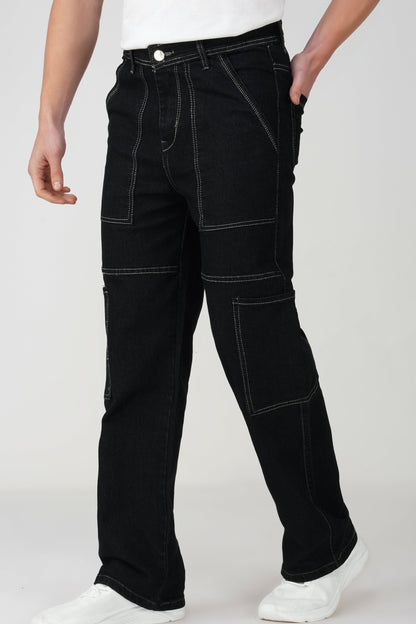Z-Black Men Denim Cargo