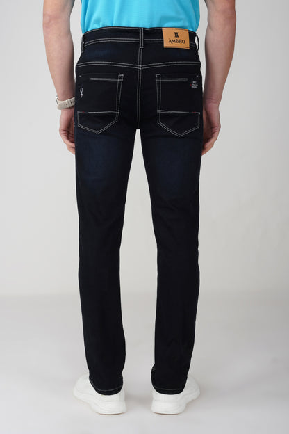 Charcoal Black Relaxed Fit Jeans