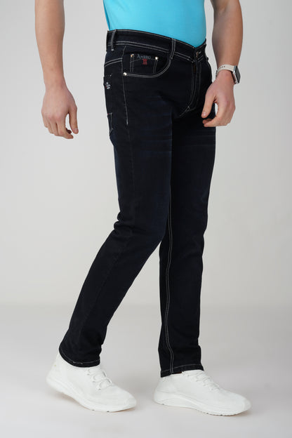 Charcoal Black Relaxed Fit Jeans