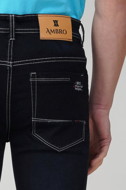 Charcoal Black Relaxed Fit Jeans